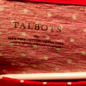 Pink and white dots elbow length sleeve very comfortable